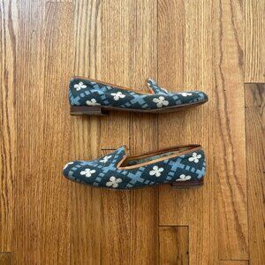 Stubbs and Wootton Vintage Needlepoint Loafers - US WM 8